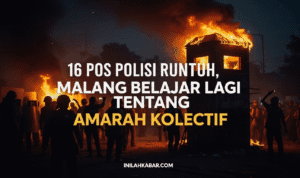 16 Pos Polisi Runtuh, Malang Belajar Lagi Tentang Amarah Kolektif 16 Pos Polisi Runtuh, Malang Belajar Lagi Tentang Amarah Kolektif