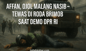 Affan, Ojol Malang Nasib – Tewas di Roda Brimob Saat Demo DPR RI