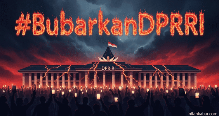 Bubarkan DPR RI Viral Banget Hari Ini, Netizen Ramai-Ramai Komentar Pedas