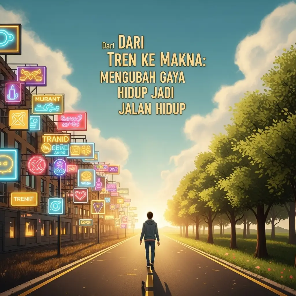Dari Tren ke Makna Mengubah Gaya Hidup Jadi Jalan Hidup Dari Tren ke Makna: Mengubah Gaya Hidup Jadi Jalan Hidup