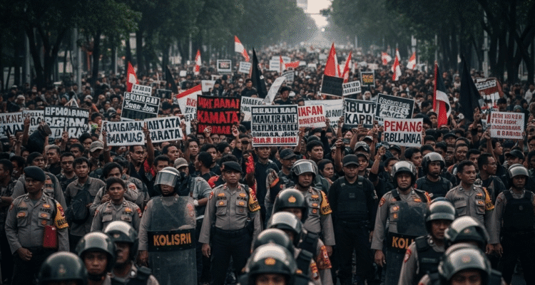 Demo Jakarta Trending, Warganet Malang Ikut Komentarin