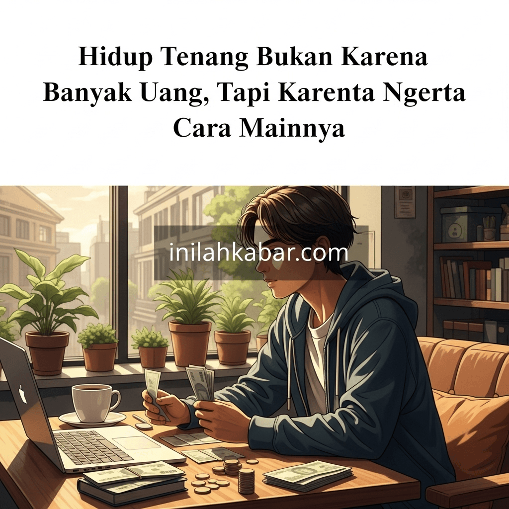 Hidup Tenang Bukan Karena Banyak Uang, Tapi Karena Ngerti Cara Mainnya