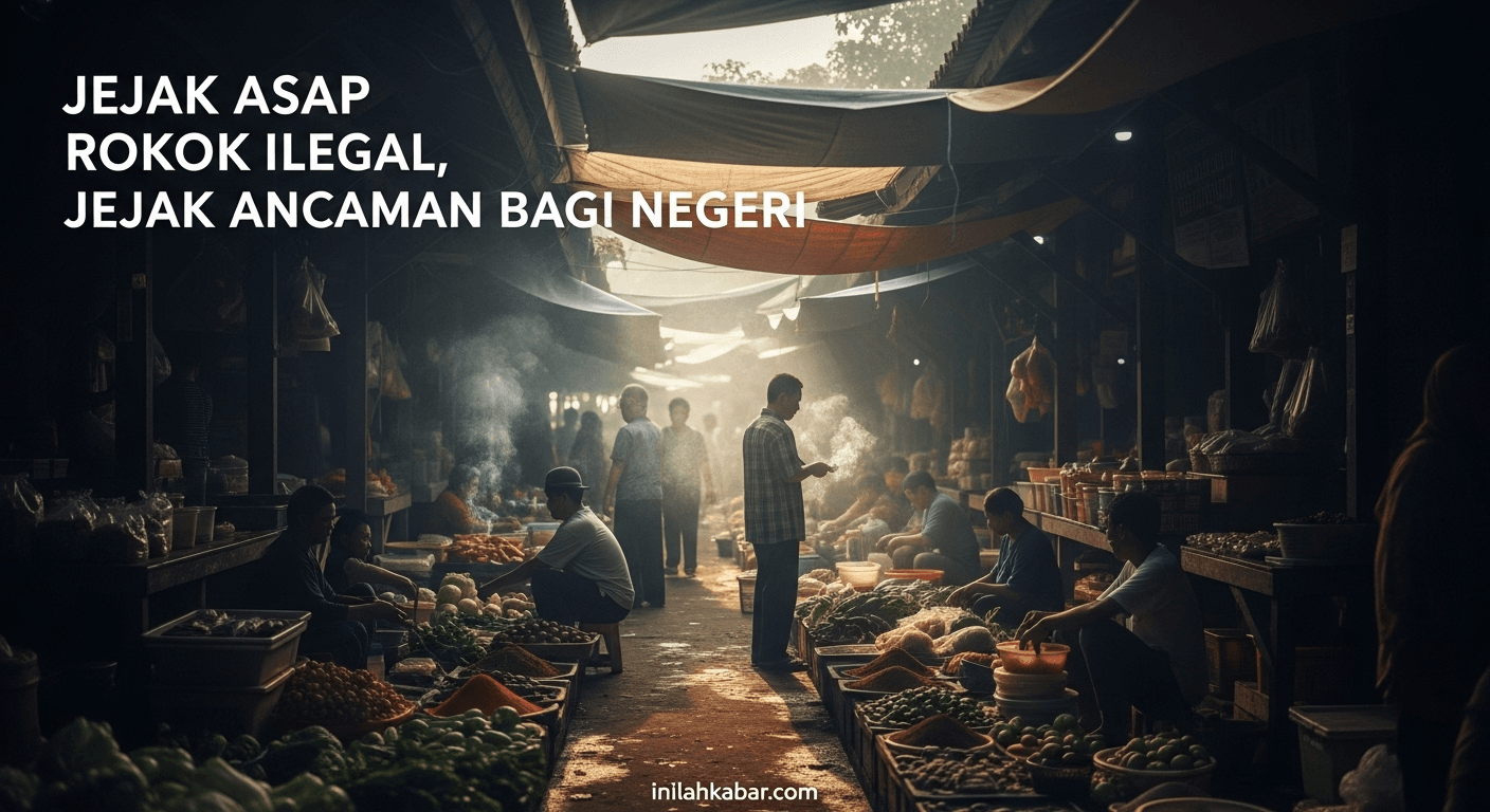 Jejak Asap Rokok Ilegal, Jejak Ancaman Bagi Negeri