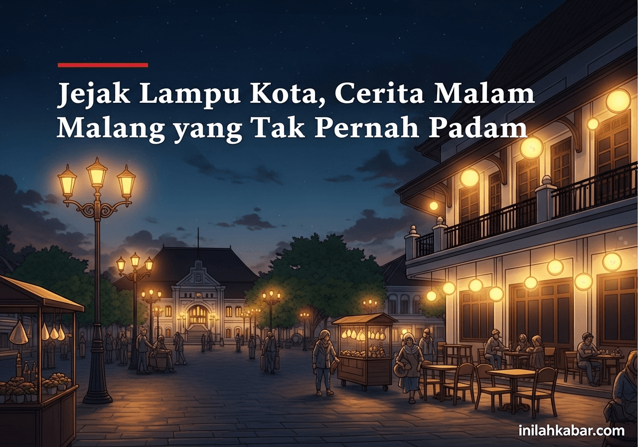 Jejak Lampu Kota, Cerita Malam Malang yang Tak Pernah Padam Jejak Lampu Kota, Cerita Malam Malang yang Tak Pernah Padam