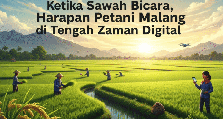 Ketika Sawah Bicara, Harapan Petani Malang di Tengah Zaman Digital