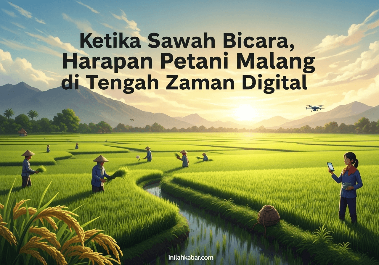 Ketika Sawah Bicara, Harapan Petani Malang di Tengah Zaman Digital