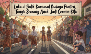 Luka di Balik Karnaval Budaya Punten, Tangis Seorang Anak Jadi Cermin Kita