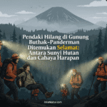 Pendaki Hilang di Gunung Buthak–Panderman Ditemukan Selamat: Antara Sunyi Hutan dan Cahaya Harapan