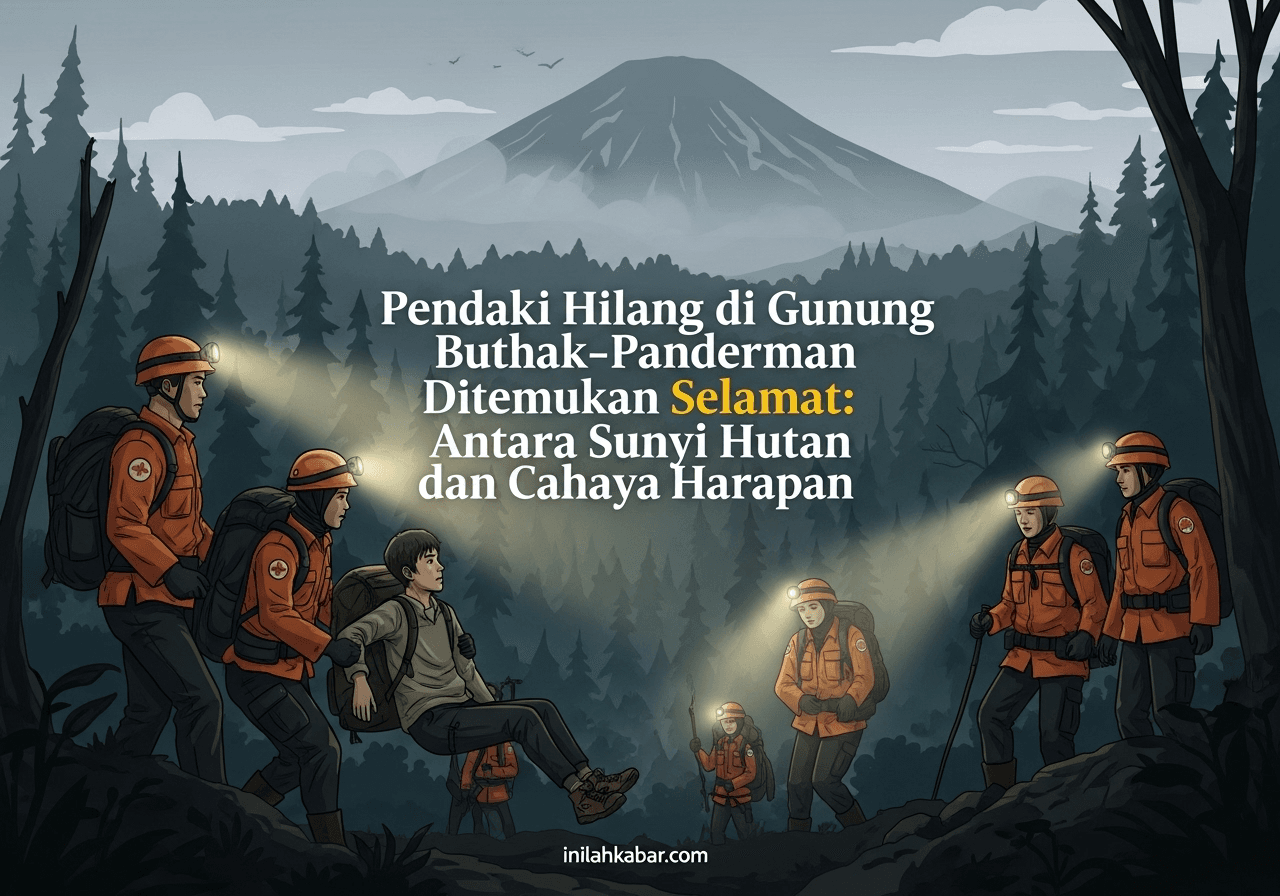 Pendaki Hilang di Gunung Buthak–Panderman Ditemukan Selamat: Antara Sunyi Hutan dan Cahaya Harapan Pendaki Hilang di Gunung Buthak–Panderman Ditemukan Selamat: Antara Sunyi Hutan dan Cahaya Harapan