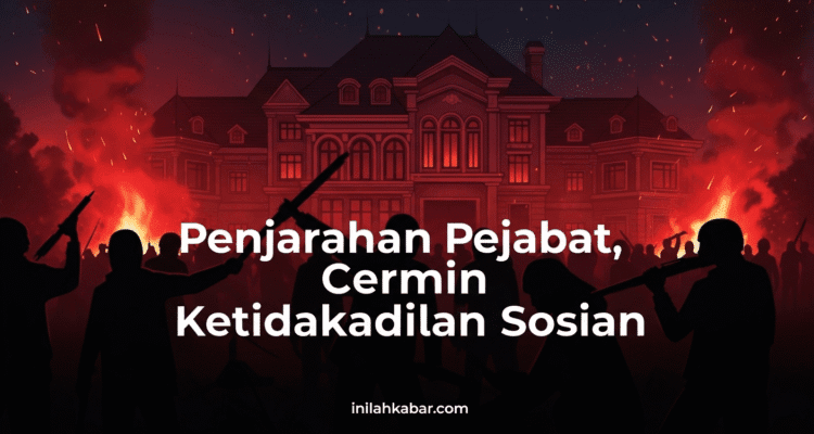 Penjarahan Pejabat, Cermin Ketidakadilan Sosial