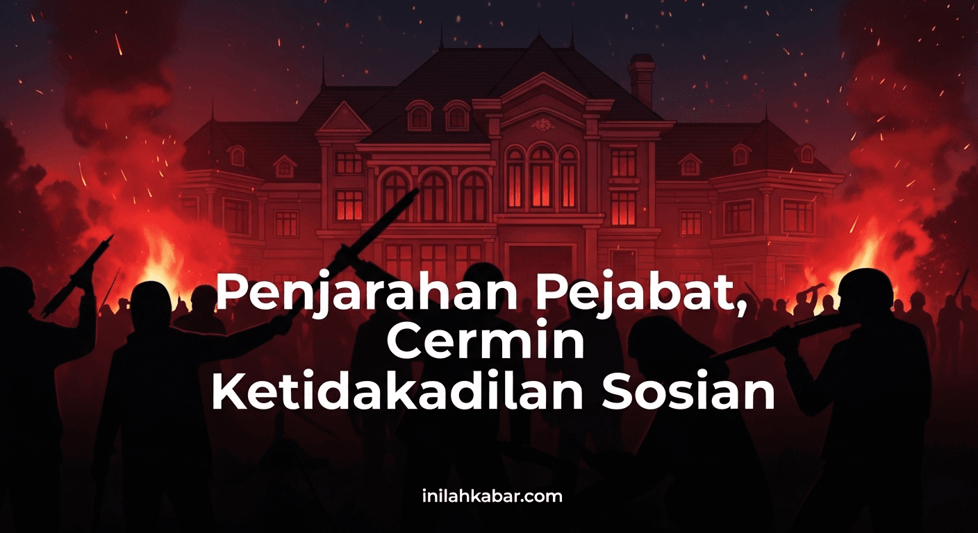 Penjarahan Pejabat, Cermin Ketidakadilan Sosial