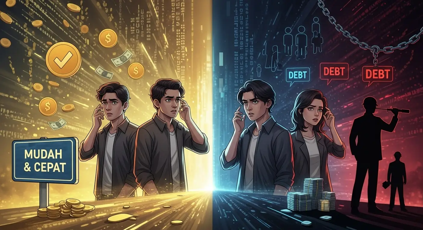 Pinjaman Online: Kebebasan atau Ilusi yang Diciptakan Kapitalisme?