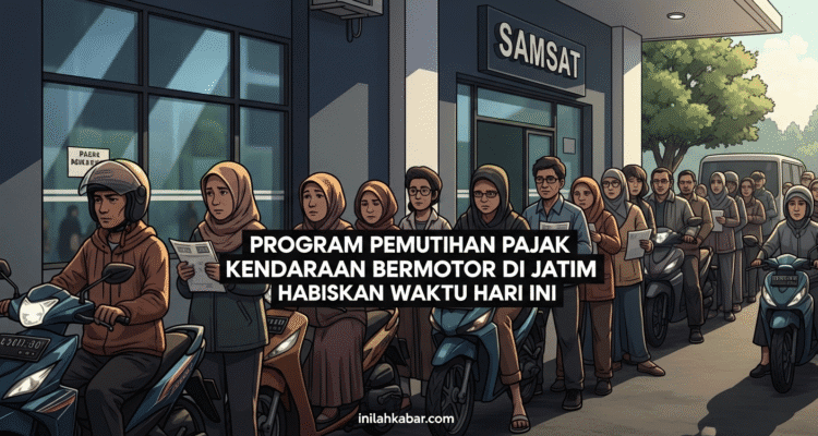 Program Pemutihan Pajak Kendaraan Bermotor di Jatim Habiskan Waktu Hari Ini