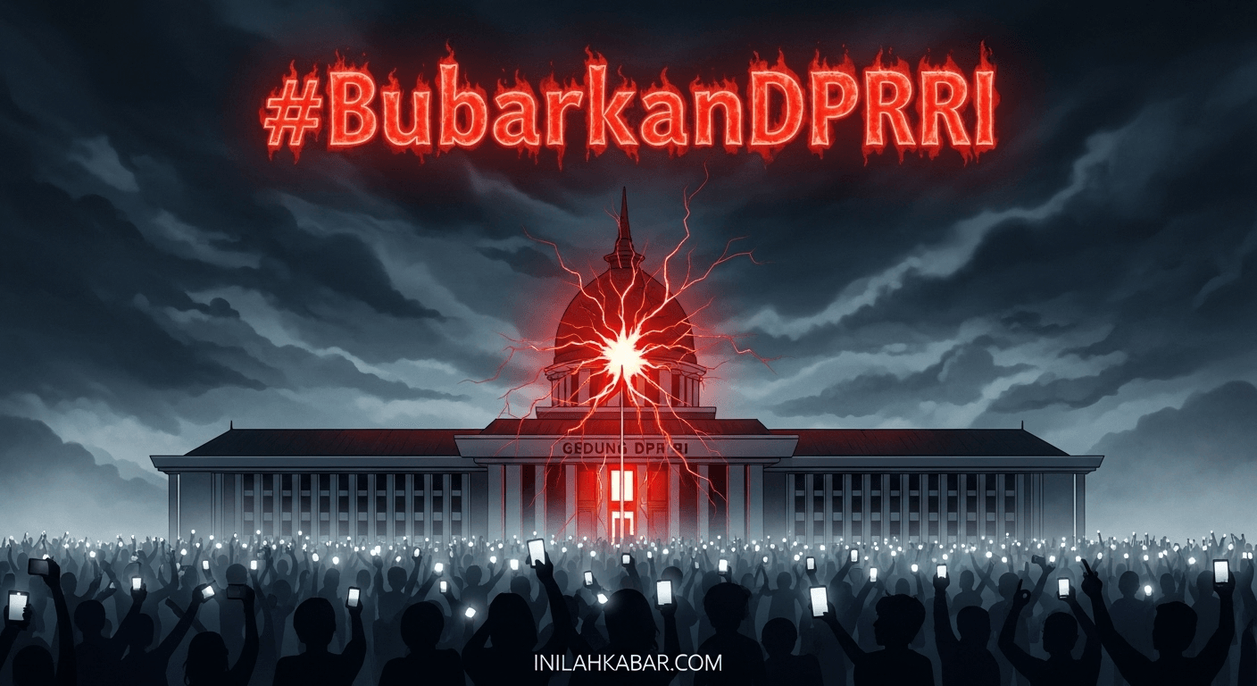 Sosmed Geger! Bubarkan DPR RI Jadi Seruan Viral, Fakta di Lapangan Gimana?