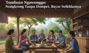 Tomboan Ngawonggo: Nongkrong Tanpa Dompet, Bayar Seikhlasnya Tomboan Ngawonggo: Nongkrong Tanpa Dompet, Bayar Seikhlasnya