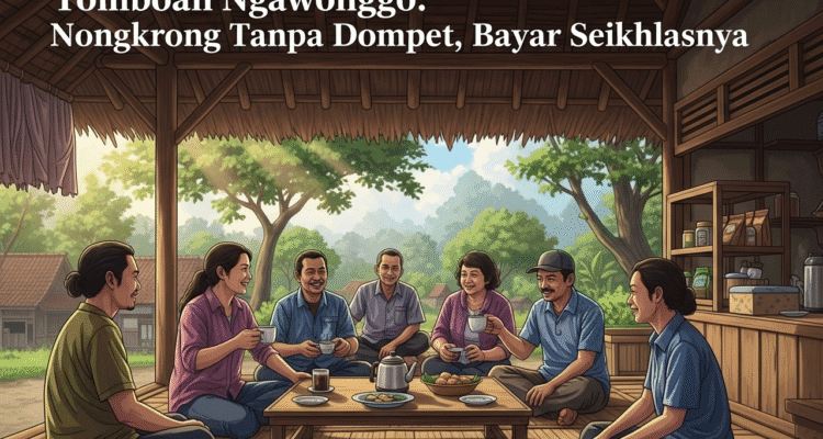 Tomboan Ngawonggo: Nongkrong Tanpa Dompet, Bayar Seikhlasnya