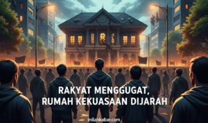 Rakyat Menggugat, Rumah Kekuasaan Dijarah