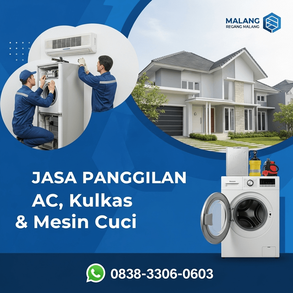 Jasa Panggilan Service AC, Kulkas & Mesin Cuci Kalipare – Panggilan ke Rumah Jasa Panggilan Service AC, Kulkas & Mesin Cuci Kalipare – Panggilan ke Rumah