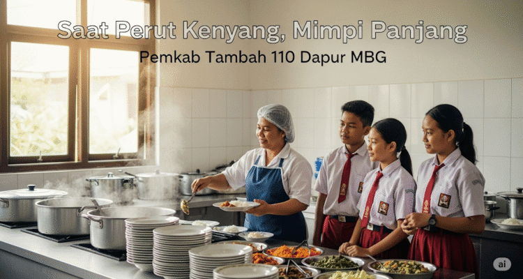 Saat Perut Kenyang, Mimpi Panjang: Pemkab Tambah 110 Dapur MBG
