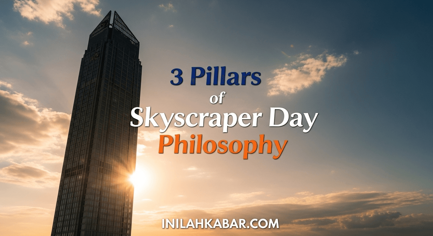 3 Pilar Filosofi Skyscraper Day, Mimpi, Ketinggian, dan Ketekunan