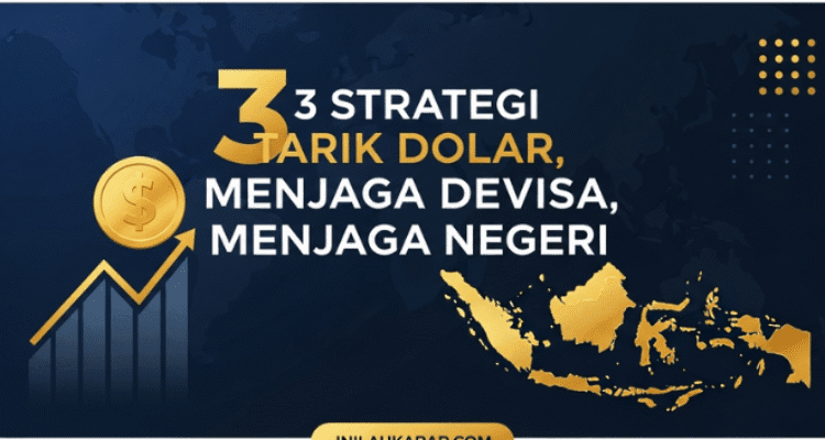 3 Strategi Tarik Dolar, Menjaga Devisa, Menjaga Negeri