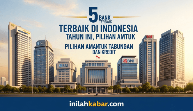 5 Bank Terbaik di Indonesia Tahun Ini, Pilihan Aman untuk Tabungan dan Kredit