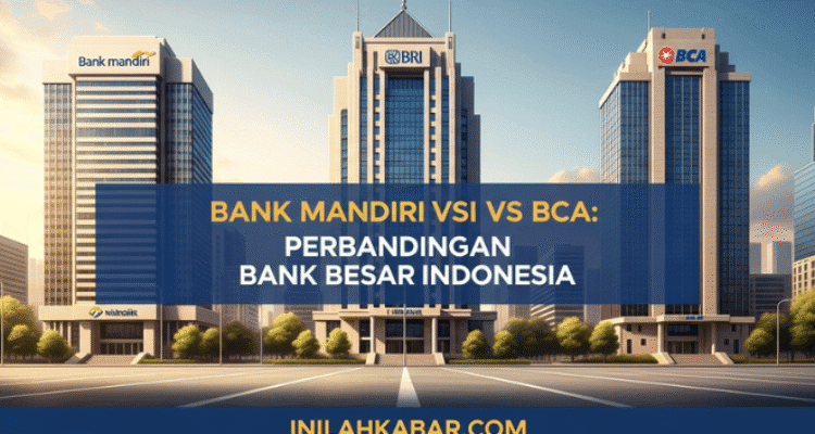 Bank Mandiri Vs BRI Vs BCA Perbandingan Bank Besar Indonesia Bank Mandiri Vs BRI Vs BCA, Perbandingan Bank Besar Indonesia