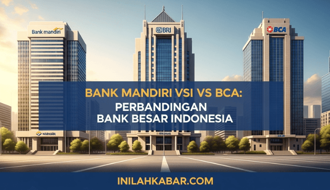 Bank Mandiri Vs BRI Vs BCA Perbandingan Bank Besar Indonesia Bank Mandiri Vs BRI Vs BCA, Perbandingan Bank Besar Indonesia
