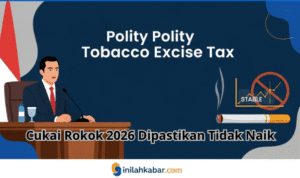 Cukai Rokok 2026 Dipastikan Tidak Naik