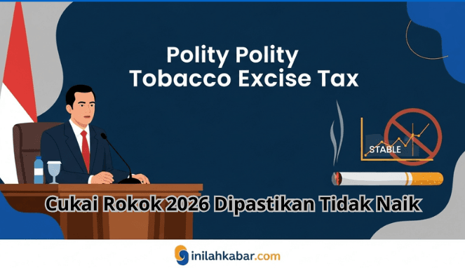Cukai Rokok 2026 Dipastikan Tidak Naik Cukai Rokok 2026 Dipastikan Tidak Naik