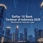 Daftar 10 Bank Terbesar di Indonesia 2025 Berdasarkan Aset dan Laba