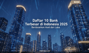 Daftar 10 Bank Terbesar di Indonesia 2025 Berdasarkan Aset dan Laba
