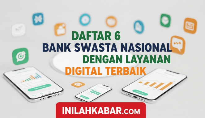 Daftar 6 Bank Swasta Nasional dengan Layanan Digital Terbaik