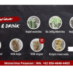 Food and Drink Luhurian Bulupitu Malang, Kripiz Asin dan Susu Jelly Coklat Kekinian