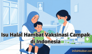 Isu Halal Hambat Vaksinasi Campak di Indonesia