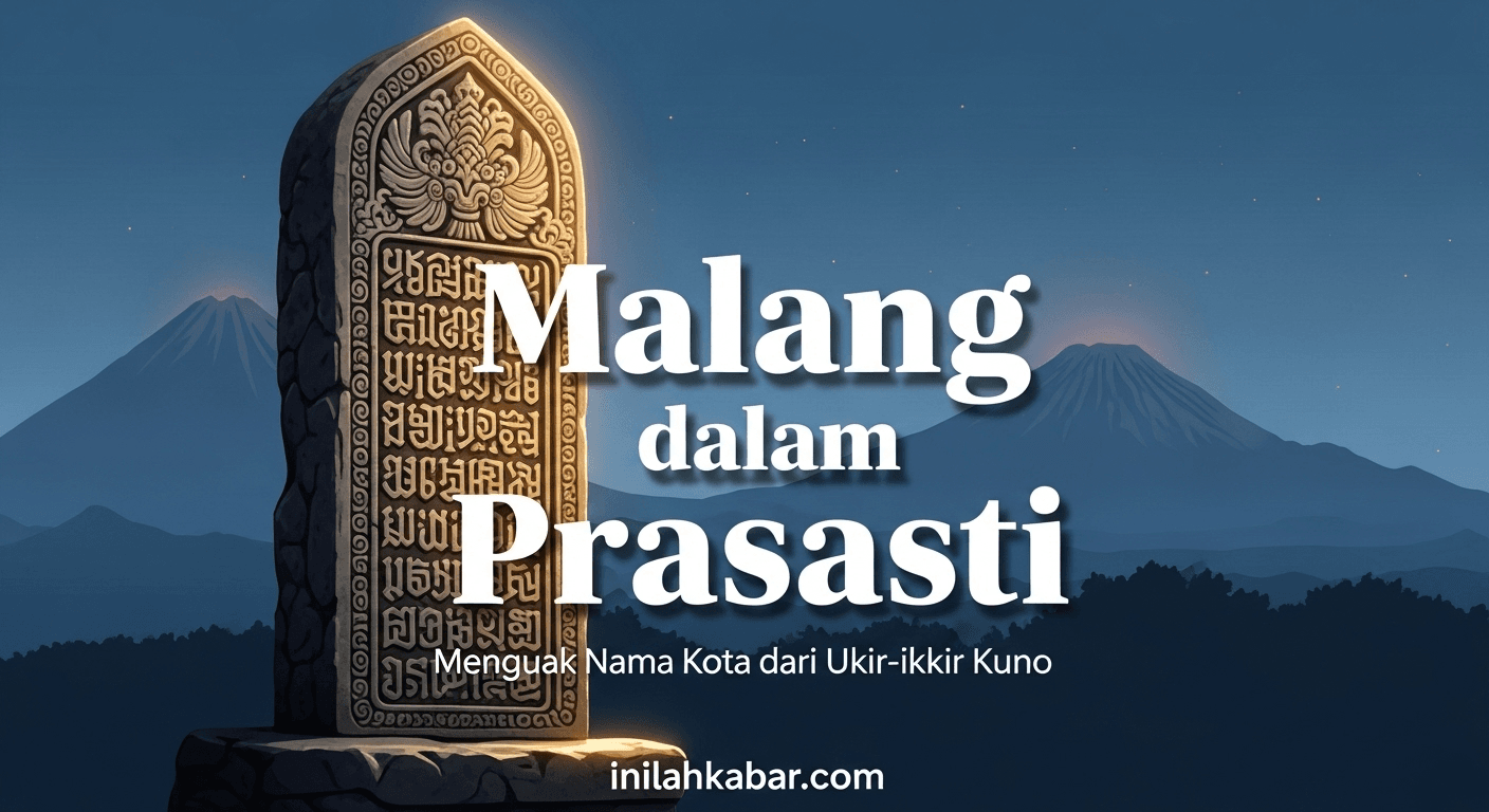 Malang dalam Prasasti, Menguak Nama Kota dari Ukir-Ukir Kuno
