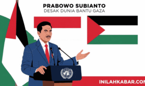 Prabowo Subianto Desak Dunia Bantu Gaza, Tegaskan Komitmen Solusi Dua Negara