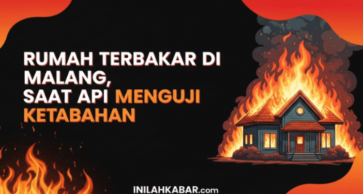 Rumah Terbakar di Malang, Saat Api Menguji Ketabahan Rumah Terbakar di Malang, Saat Api Menguji Ketabahan