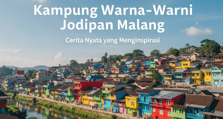 Wisata Kampung Warna-Warni Jodipan Malang, Cerita Nyata yang Menginspirasi