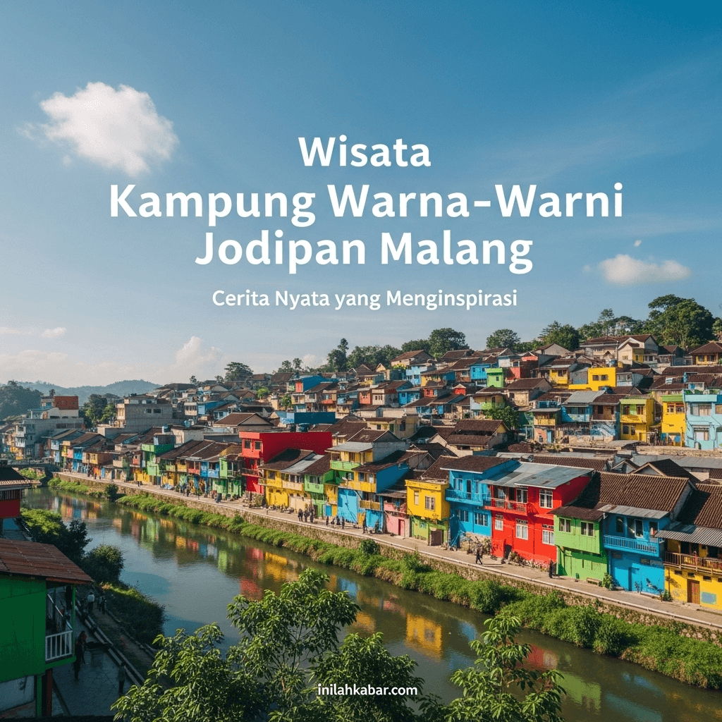 Wisata Kampung Warna-Warni Jodipan Malang, Cerita Nyata yang Menginspirasi