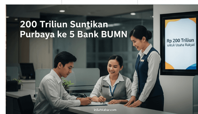 200 Triliun Suntikan Purbaya ke 5 Bank BUMN