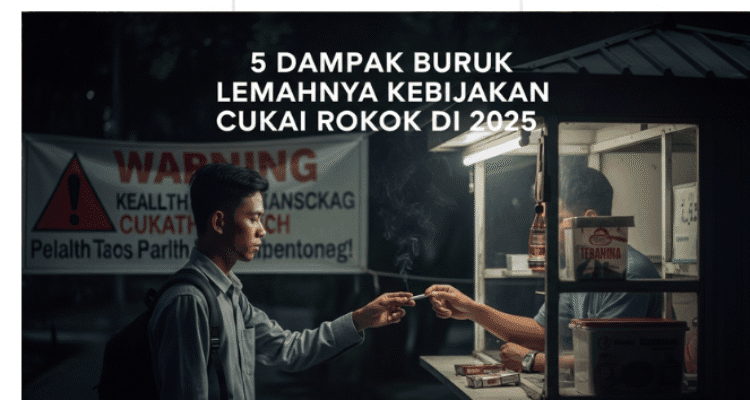 5 Dampak Buruk Lemahnya Kebijakan Cukai Rokok di 2025