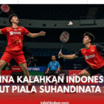 China Kalahkan Indonesia, Rebut Piala Suhandinata 2025