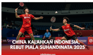 China Kalahkan Indonesia, Rebut Piala Suhandinata 2025