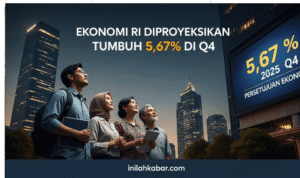 Ekonomi RI Diproyeksi Tumbuh 5,67 % di Q4 oleh Purbaya