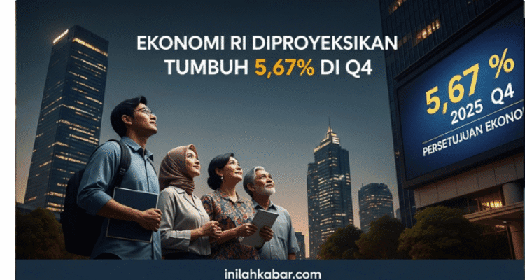Ekonomi RI Diproyeksi Tumbuh 5,67 % di Q4 oleh Purbaya