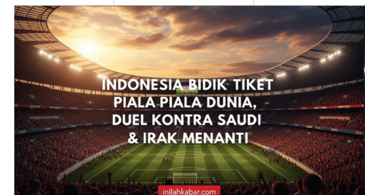 Indonesia Bidik Tiket Piala Dunia, Duel Kontra Saudi & Irak Menanti