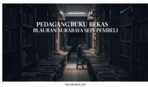 Pedagang Buku Bekas Blauran Surabaya Sepi Pembeli