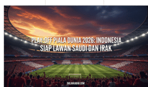 Play-off Piala Dunia 2026, Indonesia Siap Lawan Saudi dan Irak