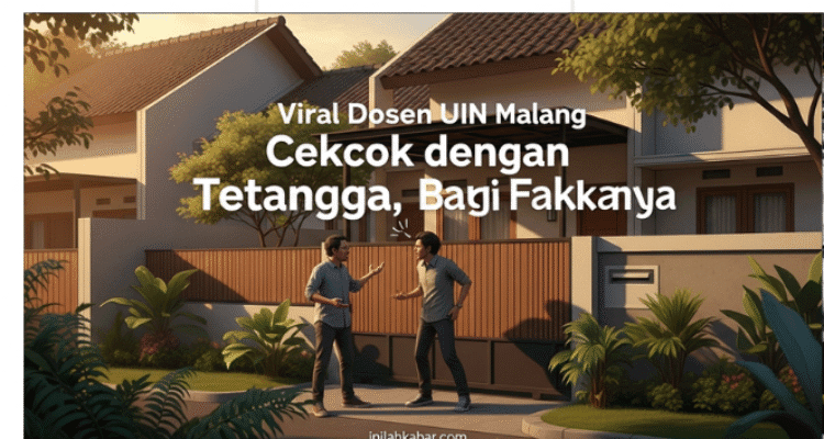 Viral Dosen UIN Malang Cekcok dengan Tetangga, Begini Faktanya Viral Dosen UIN Malang Cekcok dengan Tetangga, Begini Faktanya